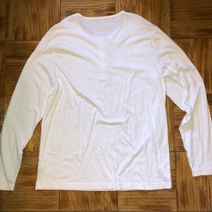 Old Navy Shirts - White long sleeve henley shirt Old Navy Shirts - White long sleeve henley shirt